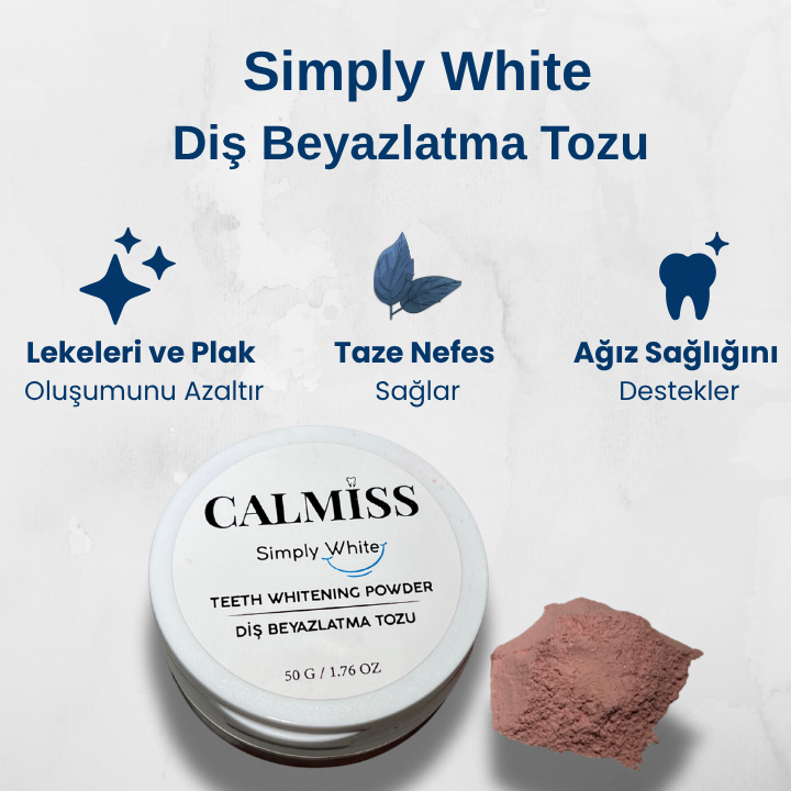 Calmiss® Diş Beyazlatma Tozu