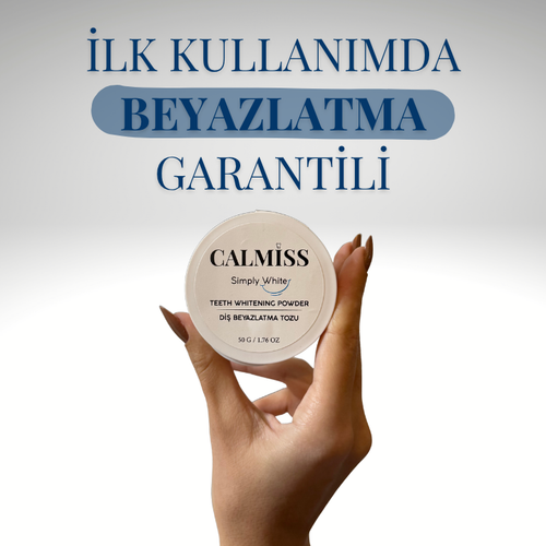 Calmiss® Diş Beyazlatma Tozu